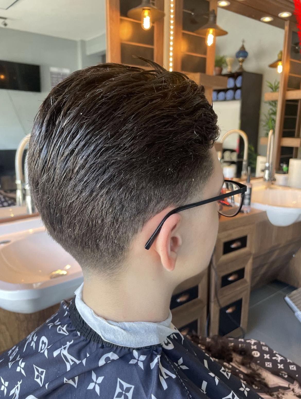 Haircut at Hooley Barbers