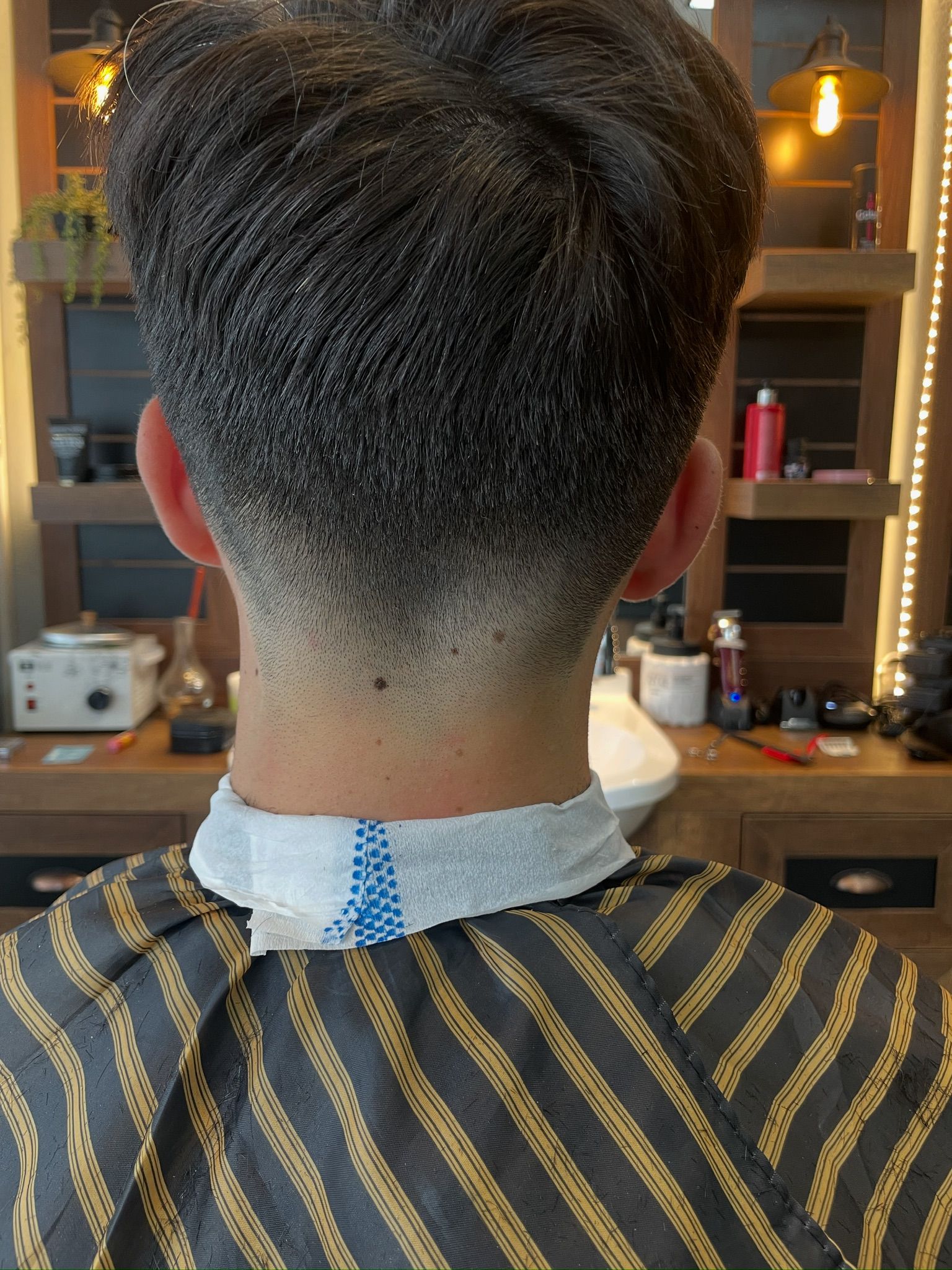 Barber work at Hooley Barbers
